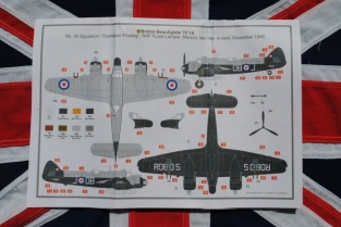 Airfix A05043 BRISTOL BEAUFIGHTER TF.10